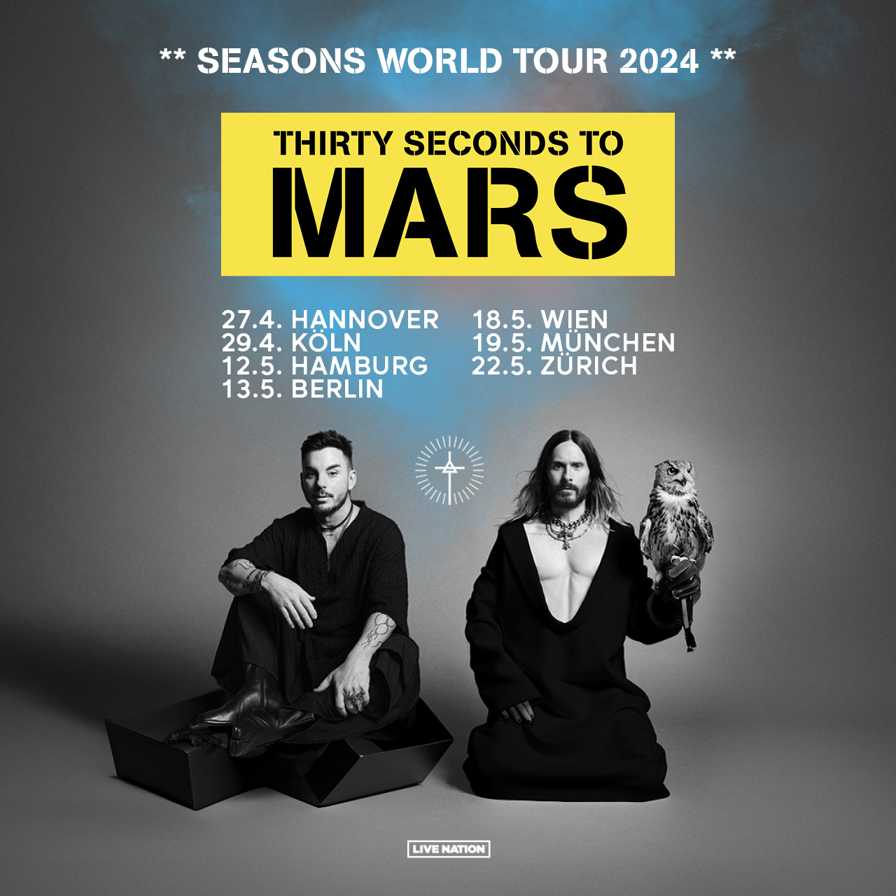 Thirty Seconds To Mars Seasons Tour Olympic Hall Olympic Park Munich
